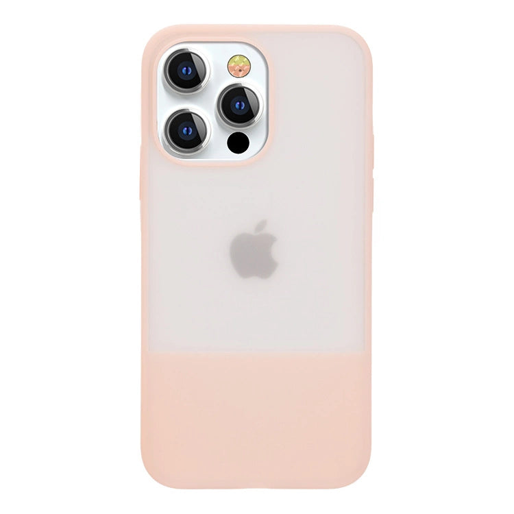 Kingxbar Plain Series case cover for iPhone 13 Pro silicone cover pink_0