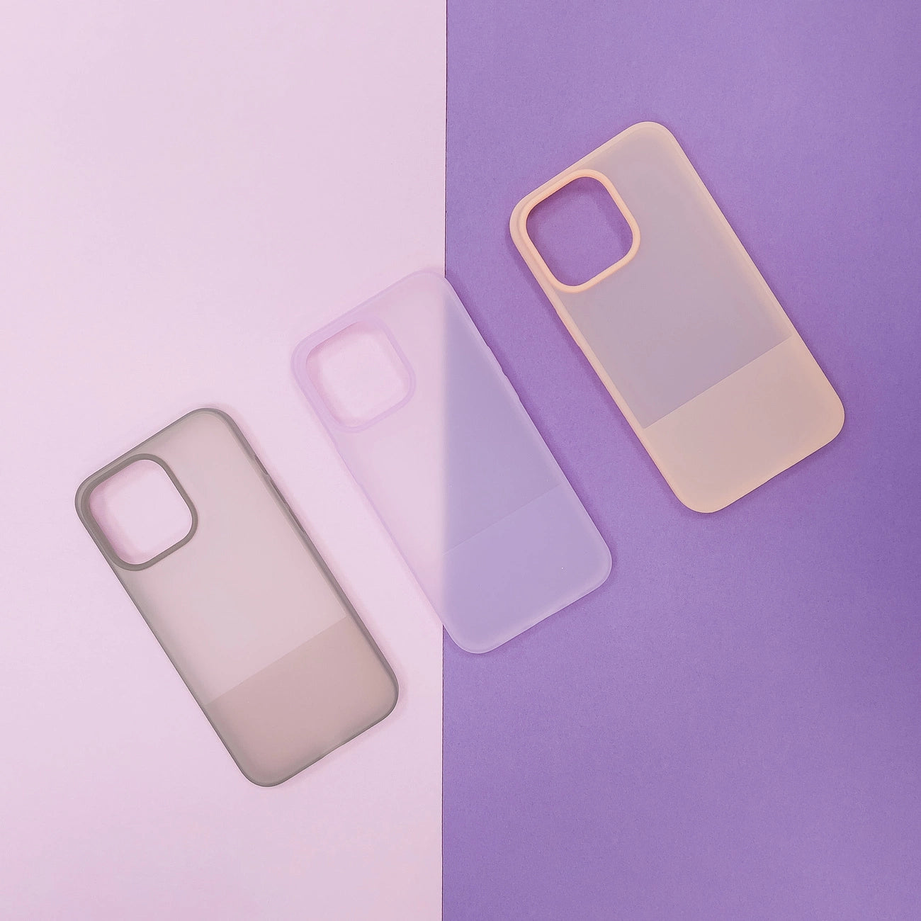 Kingxbar Plain Series case cover for iPhone 13 Pro silicone case gray_9