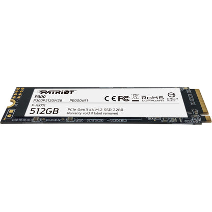 Disco SSD Patriot P300 M.2 512GB PCI Express NVMe