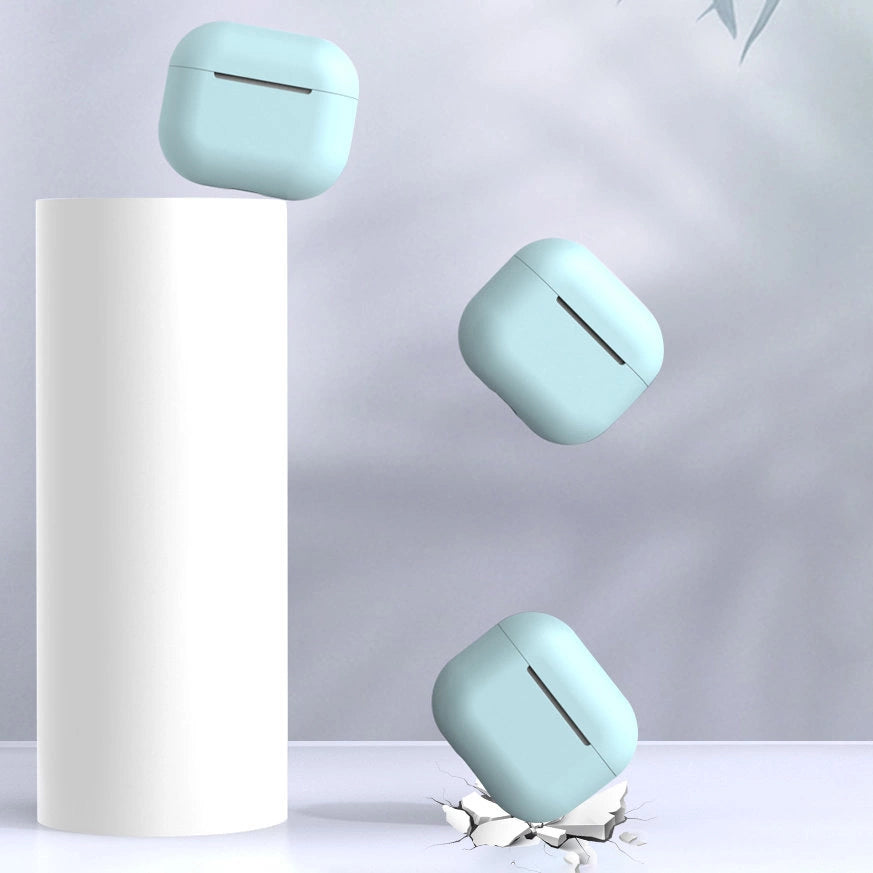 Case for AirPods 3 silicone soft cover for headphones white (case C)_7