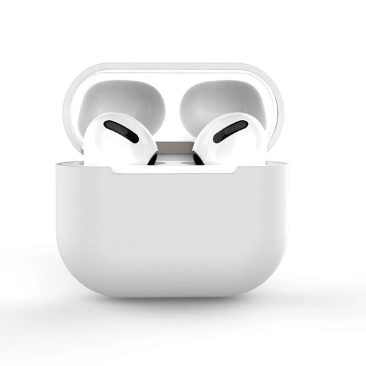Case for AirPods 3 silicone soft cover for headphones white (case C)_0