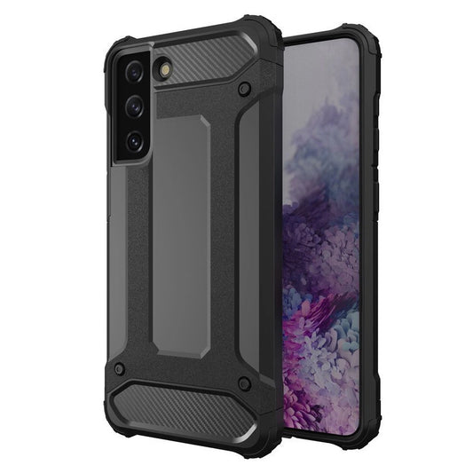 Hybrid Armor Case Tough Rugged Cover for Samsung Galaxy S22+ (S22 Plus) black_0