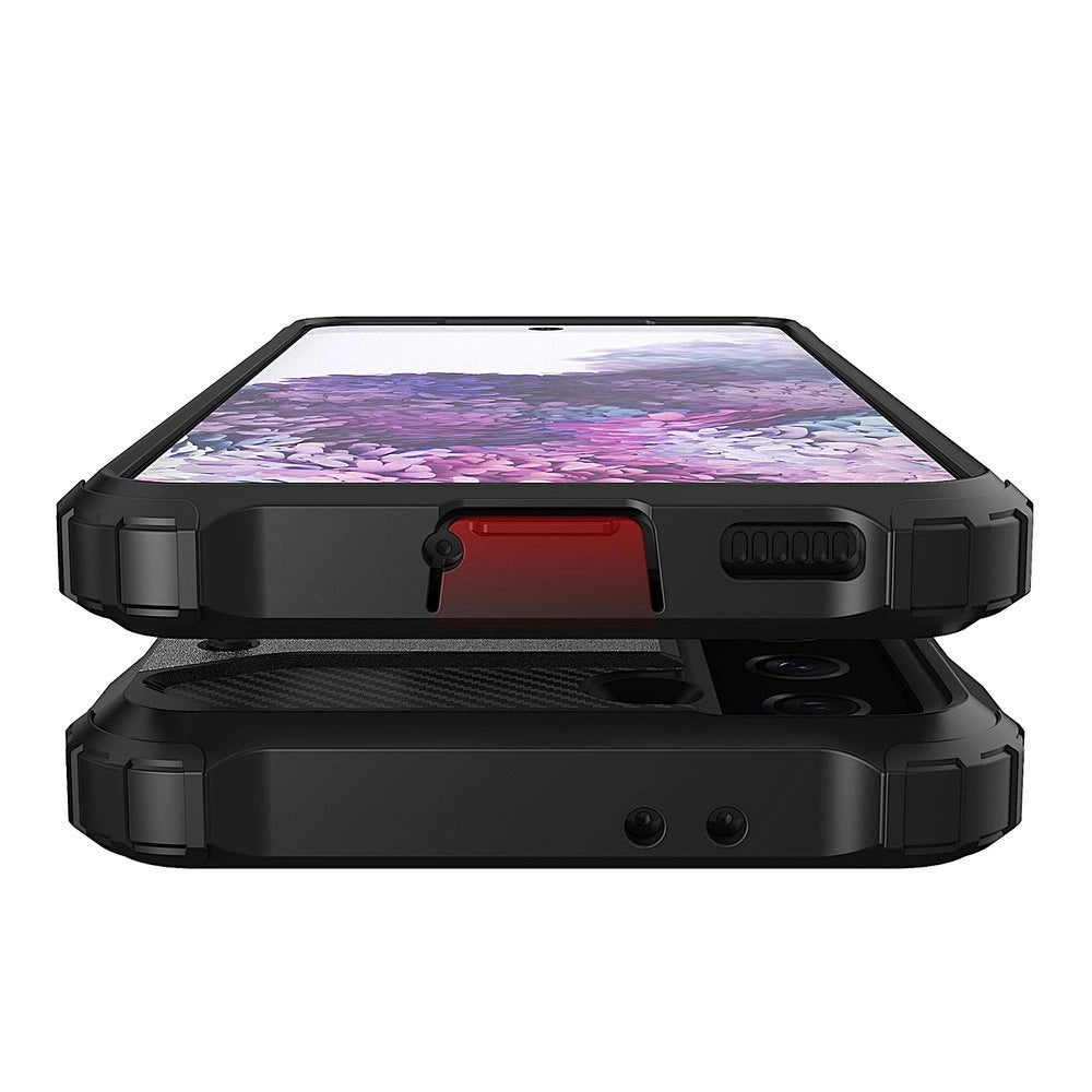 Hybrid Armor Case Tough Rugged Cover for Samsung Galaxy S22+ (S22 Plus) black_4