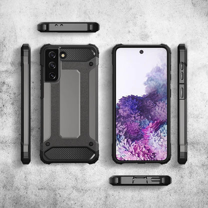 Hybrid Armor Case Tough Rugged Cover for Samsung Galaxy S22+ (S22 Plus) black_6