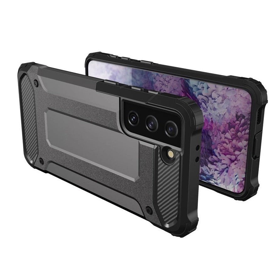 Hybrid Armor Case Tough Rugged Cover for Samsung Galaxy S22+ (S22 Plus) black_7