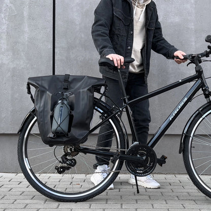 Wozinsky waterproof bicycle bag trunk pannier 25l black (WBB24BK)_16