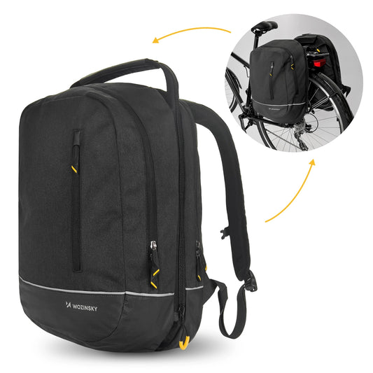 Wozinsky bicycle bag double backpack 2in1 30l black (WBB30BK)_0