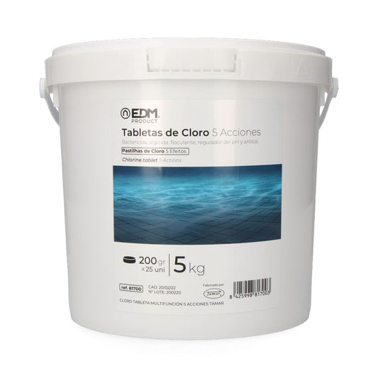 Cloro 5 acÃµes tablete 5kg fusÃ£o_0