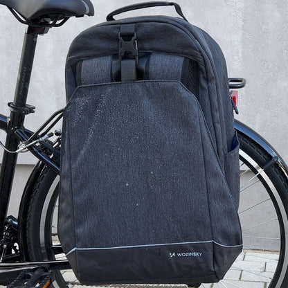Wozinsky bicycle luggage carrier bicycle backpack with a frame 2in1 30l black (WBB33BK)_14