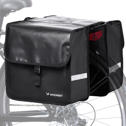 Wozinsky bicycle pannier double 28 l black (WBB34BK)_11