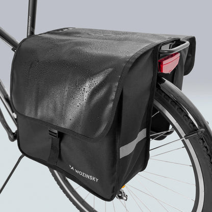 Wozinsky bicycle pannier double 28 l black (WBB34BK)_9