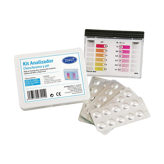 Kit tester dpd1 cloro, bromo e ph 1175600000 tamar_0