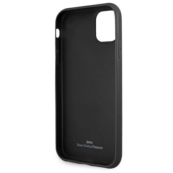 Etui BMW BMHCN61RSPPR iPhone 11 6,1" / Xr czerwony/red hardcase Leather Curve Perforate_6