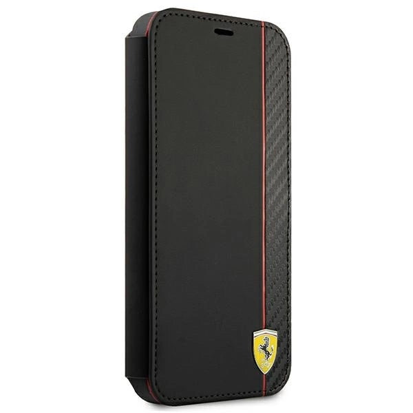 Ferrari FESAXFLBKP13SBK iPhone 13 mini 5.4&quot; black/black book On Track Carbon Stripe_2