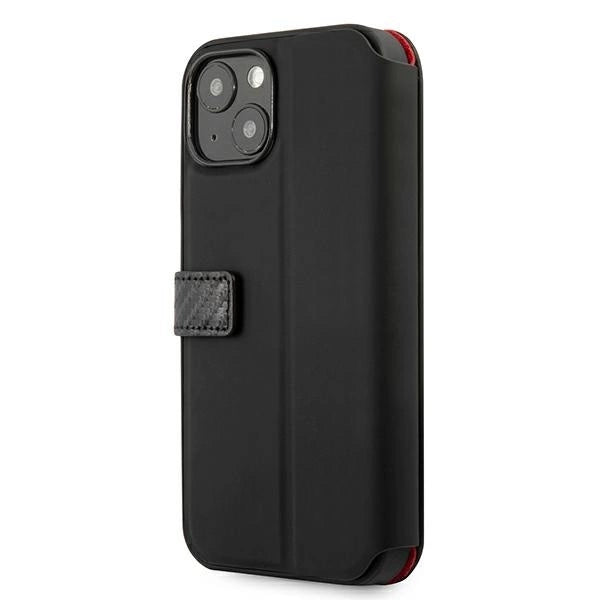 Ferrari FESAXFLBKP13SBK iPhone 13 mini 5.4&quot; black/black book On Track Carbon Stripe_3