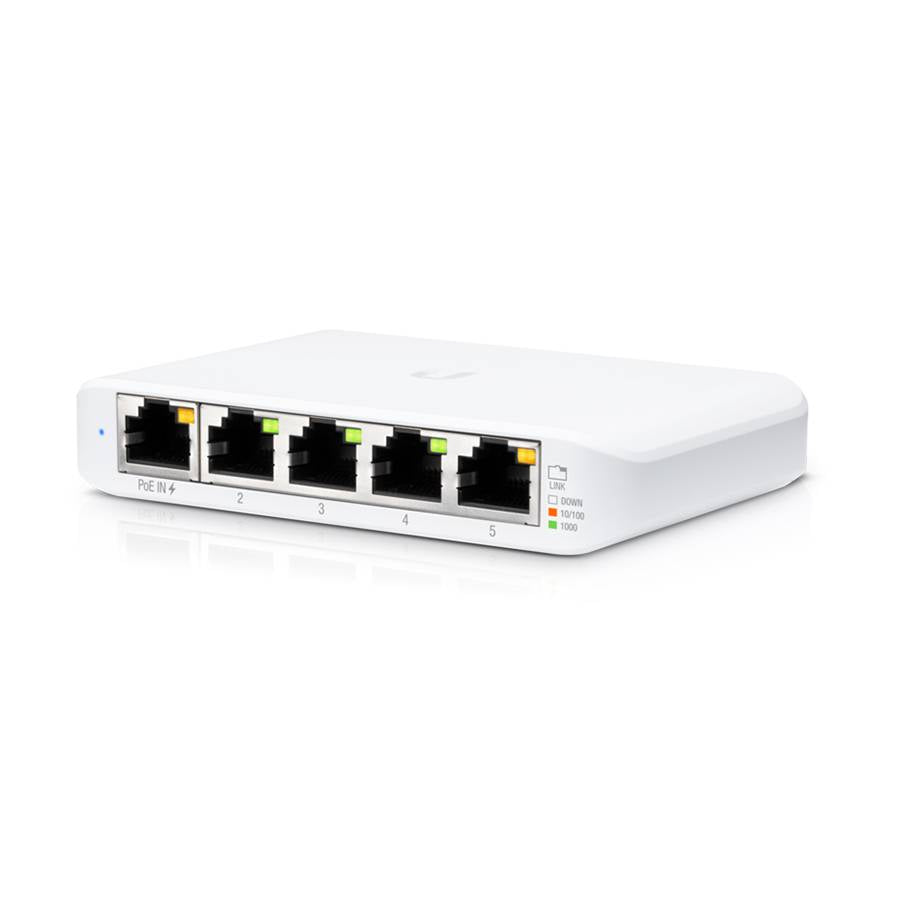 Switch Ubiquiti USW Flex Mini 5 Portas Gigabit Managed PoE