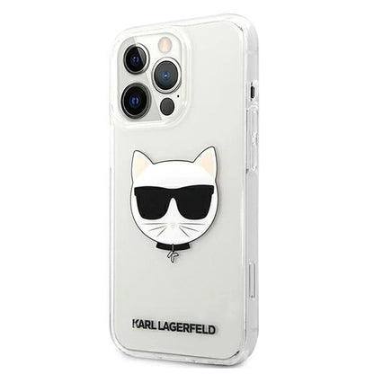 Karl Lagerfeld KLHCP13XCTR iPhone 13 Pro Max 6,7" hardcase transparent Choupette Head_1