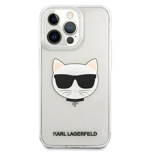 Karl Lagerfeld KLHCP13XCTR iPhone 13 Pro Max 6,7" hardcase transparent Choupette Head_2