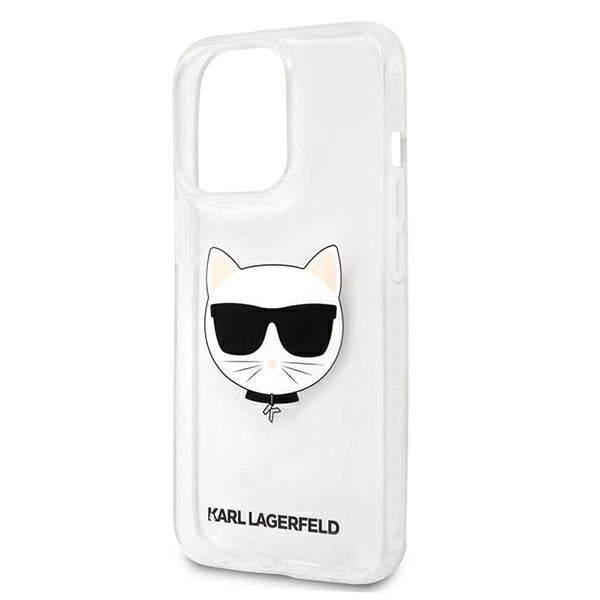 Karl Lagerfeld KLHCP13XCTR iPhone 13 Pro Max 6,7" hardcase transparent Choupette Head_5
