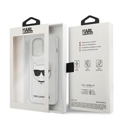 Karl Lagerfeld KLHCP13XCTR iPhone 13 Pro Max 6,7" hardcase transparent Choupette Head_7