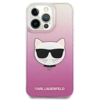 Karl Lagerfeld KLHCP13XCTRP iPhone 13 Pro Max 6,7" hardcase różowy/pink Choupette Head_2