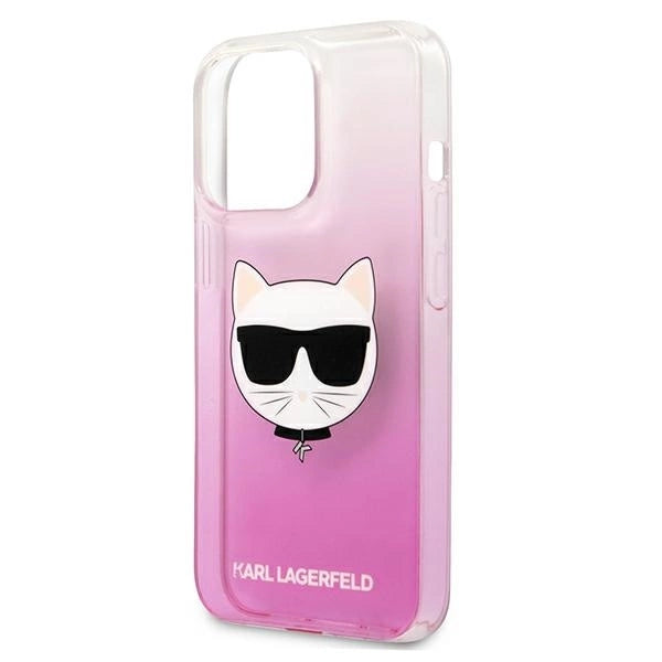 Karl Lagerfeld KLHCP13XCTRP iPhone 13 Pro Max 6,7" hardcase różowy/pink Choupette Head_5
