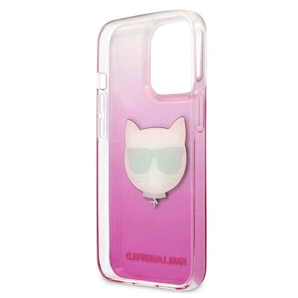 Karl Lagerfeld KLHCP13XCTRP iPhone 13 Pro Max 6,7" hardcase różowy/pink Choupette Head_6
