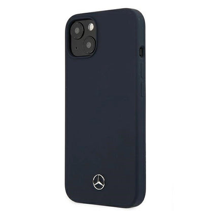 Mercedes MEHCP13SSILNA iPhone 13 mini 5,4" granatowy/navy hardcase Silicone Line_0