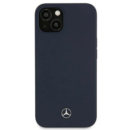 Mercedes MEHCP13SSILNA iPhone 13 mini 5,4" granatowy/navy hardcase Silicone Line_1