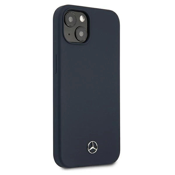 Mercedes MEHCP13SSILNA iPhone 13 mini 5,4" granatowy/navy hardcase Silicone Line_2