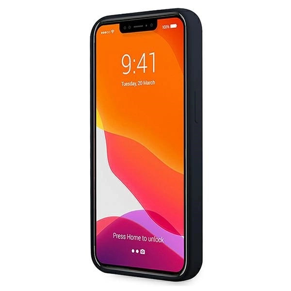 Mercedes MEHCP13SSILNA iPhone 13 mini 5,4" granatowy/navy hardcase Silicone Line_3