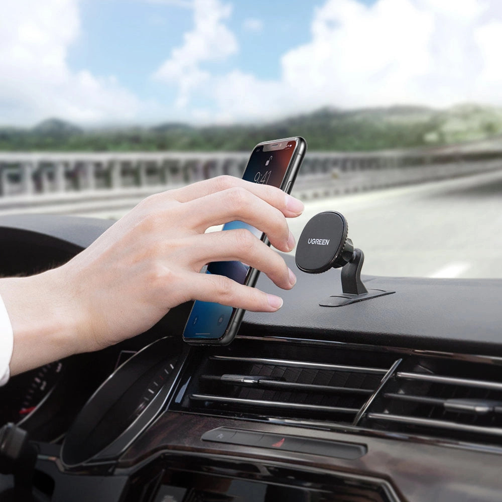 Ugreen Magnetic Car Phone Holder Adhesive for Dashboard Black (LP292)_1