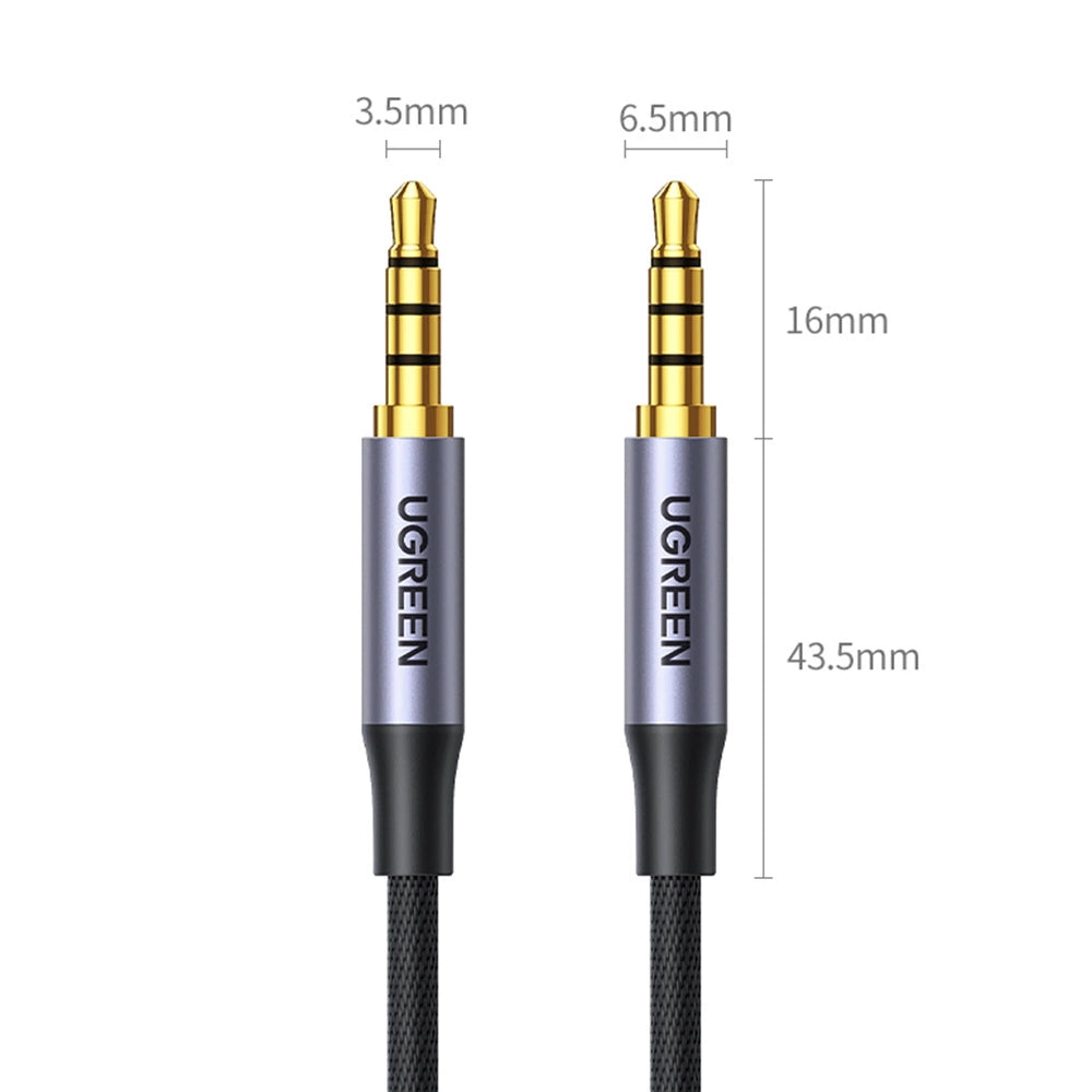 Ugreen AV183 20785 cable 3.5mm mini jack / 3.5mm mini jack 3m - gray_8