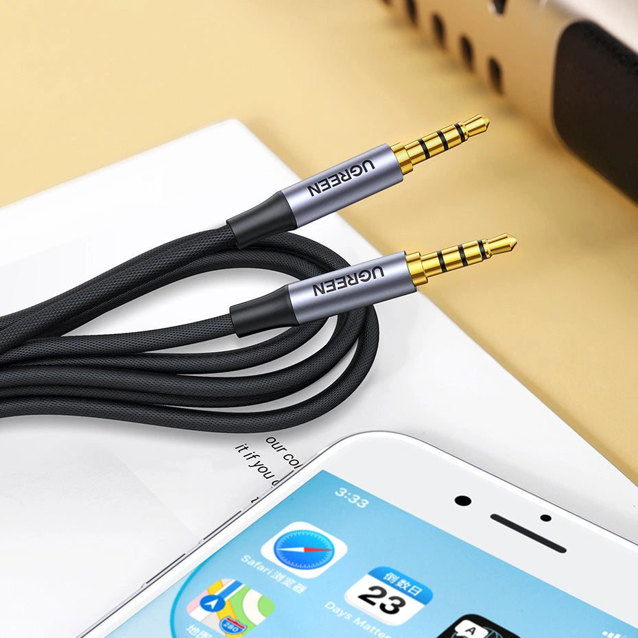 Ugreen AV183 20785 cable 3.5mm mini jack / 3.5mm mini jack 3m - gray_6