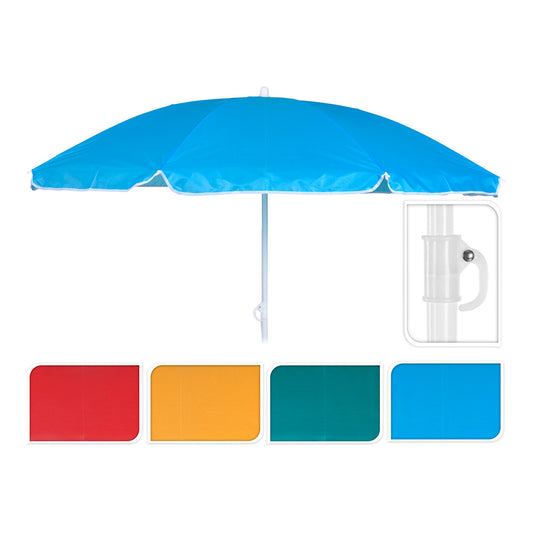 ChapÃ©u-de-sol de praia Ã¸142x160cm. cores sortidas_0