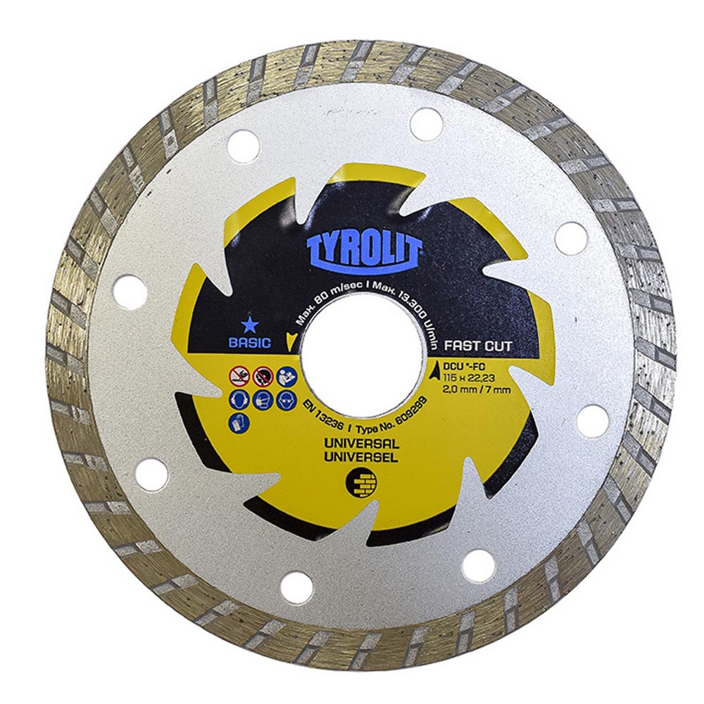 Serra diamante c3r Ã¸115x2x22,23 dcub2-fc tyrolit_0
