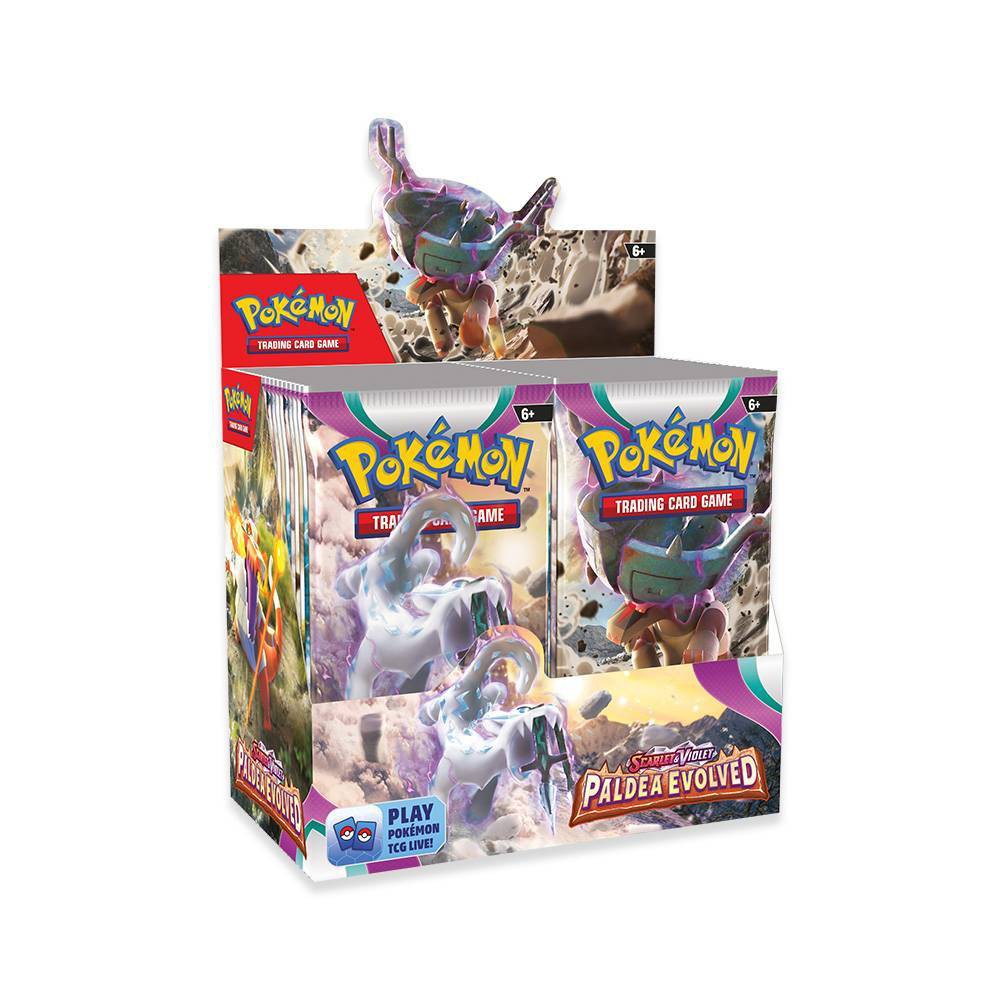 Pokémon TCG Scarlet and Violet Paldea Evolved Booster Box EN 36 Boosters Inglês