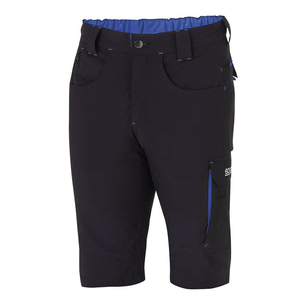 Bermuda tÃ©cnica preta/azul laredo t2 - m_0