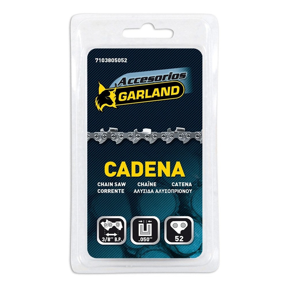 Corrente de motosserra para guia de 14 pol / 35 cm, 52 elos, 3/8 pol. b.p., espessura 0,050 pol / 1,3 mm_0