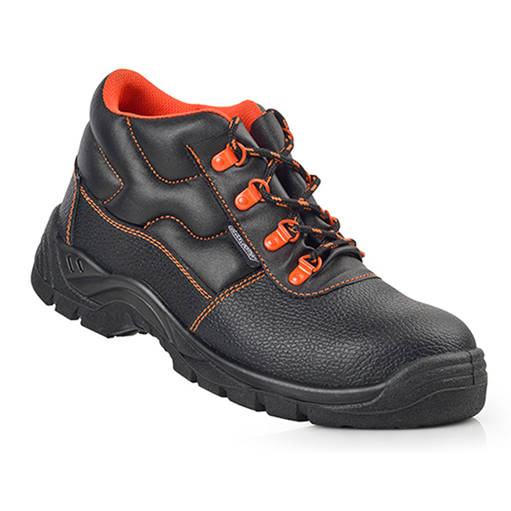Botas de seguranÃ§a de pele preta s3 src tamanho 39_0