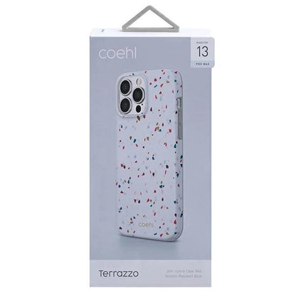 Uniq Coehl Terrazzo case for iPhone 13 Pro Max - white_1
