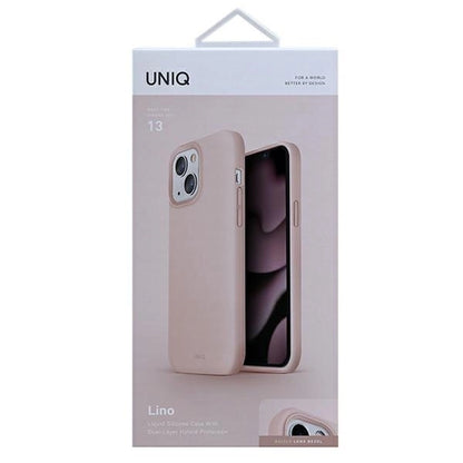 Uniq Lino case for iPhone 13 - pink_4