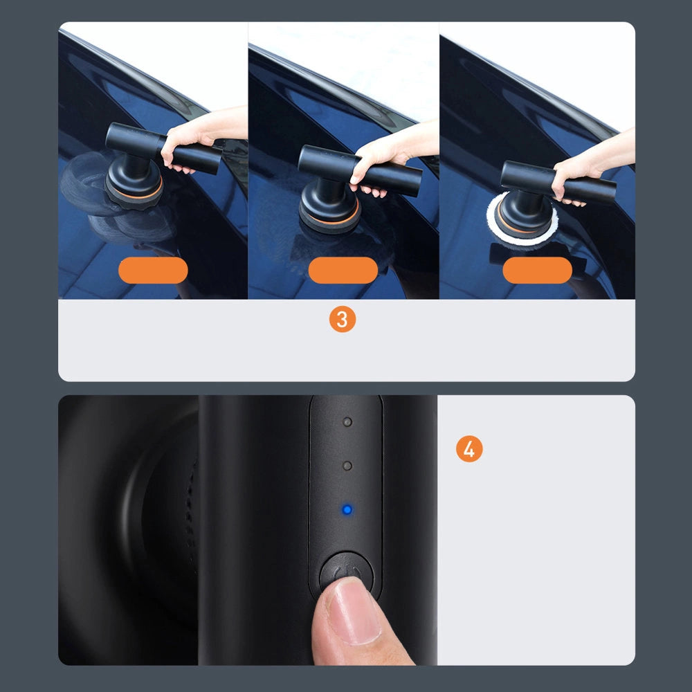 Baseus cordless electric polish machine 30W 4000mAh black (CRDLQ-B01)_34