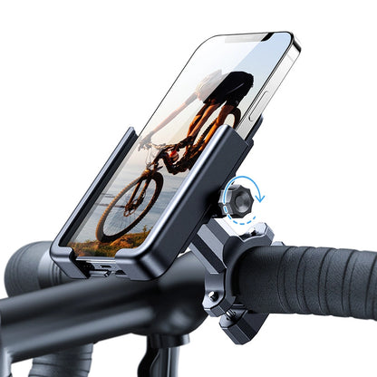 Wozinsky metal bicycle phone holder, scooters black (WBHBK3)_1