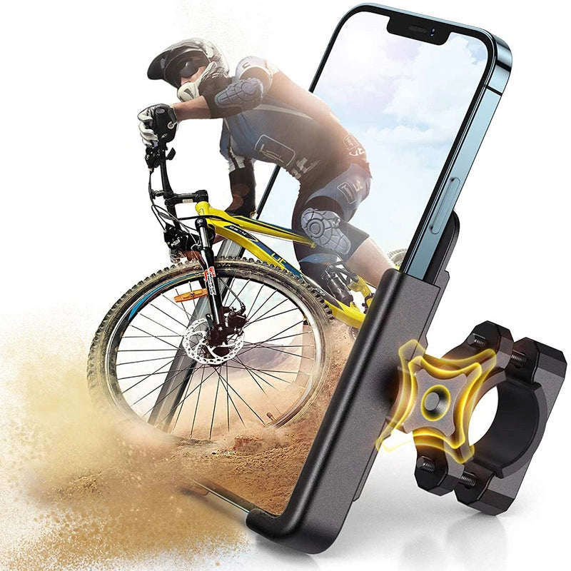 Wozinsky metal bicycle phone holder, scooters black (WBHBK3)_3