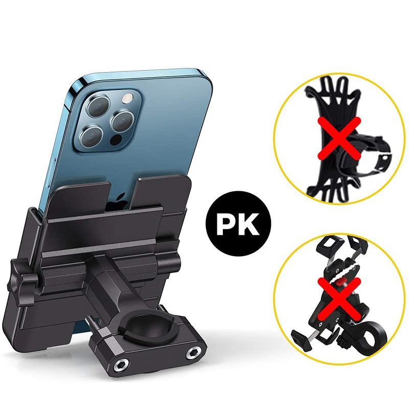 Wozinsky metal bicycle phone holder, scooters black (WBHBK3)_8