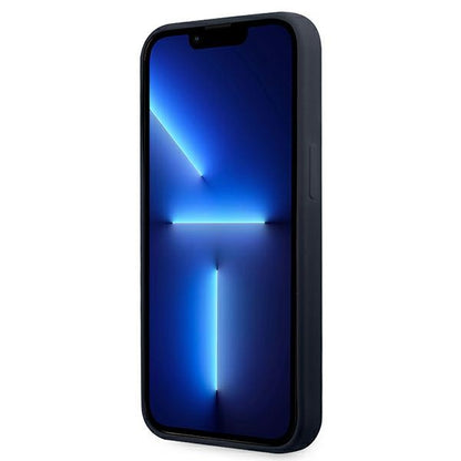 Etui BMW BMHCP13LSILNA iPhone 13 Pro / 13 6,1" granatowy/navy hardcase Silicone Signature_4