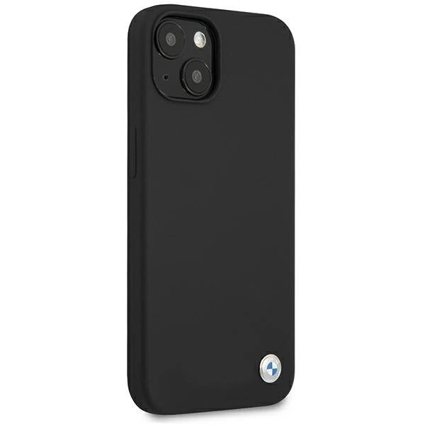 Etui BMW BMHCP13MSILBK iPhone 13 6,1" czarny/black hardcase Silicone Signature_3