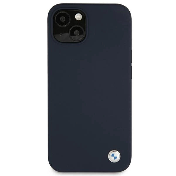 Etui BMW BMHCP13SSILNA iPhone 13 mini 5,4" granatowy/navy hardcase Silicone Signature_1