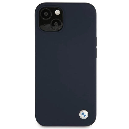 Etui BMW BMHCP13SSILNA iPhone 13 mini 5,4" granatowy/navy hardcase Silicone Signature_1